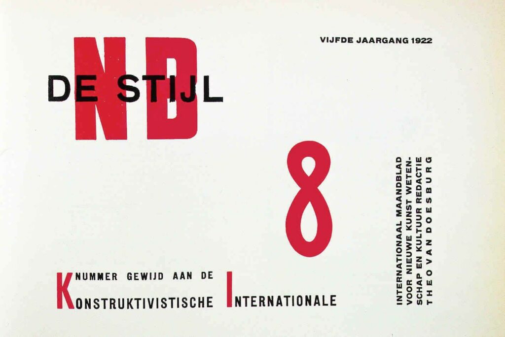 Door Theo van Doesburg and Piet Mondriaan - internet, Publiek domein